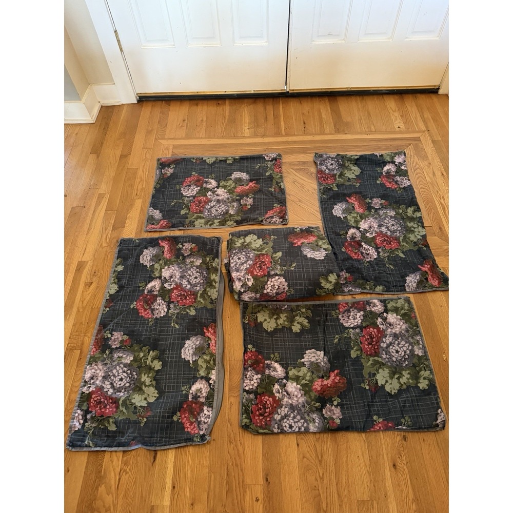 1872 By Bloomingdale's Ashton Floral King Size Duvet Cover 4 Shams
